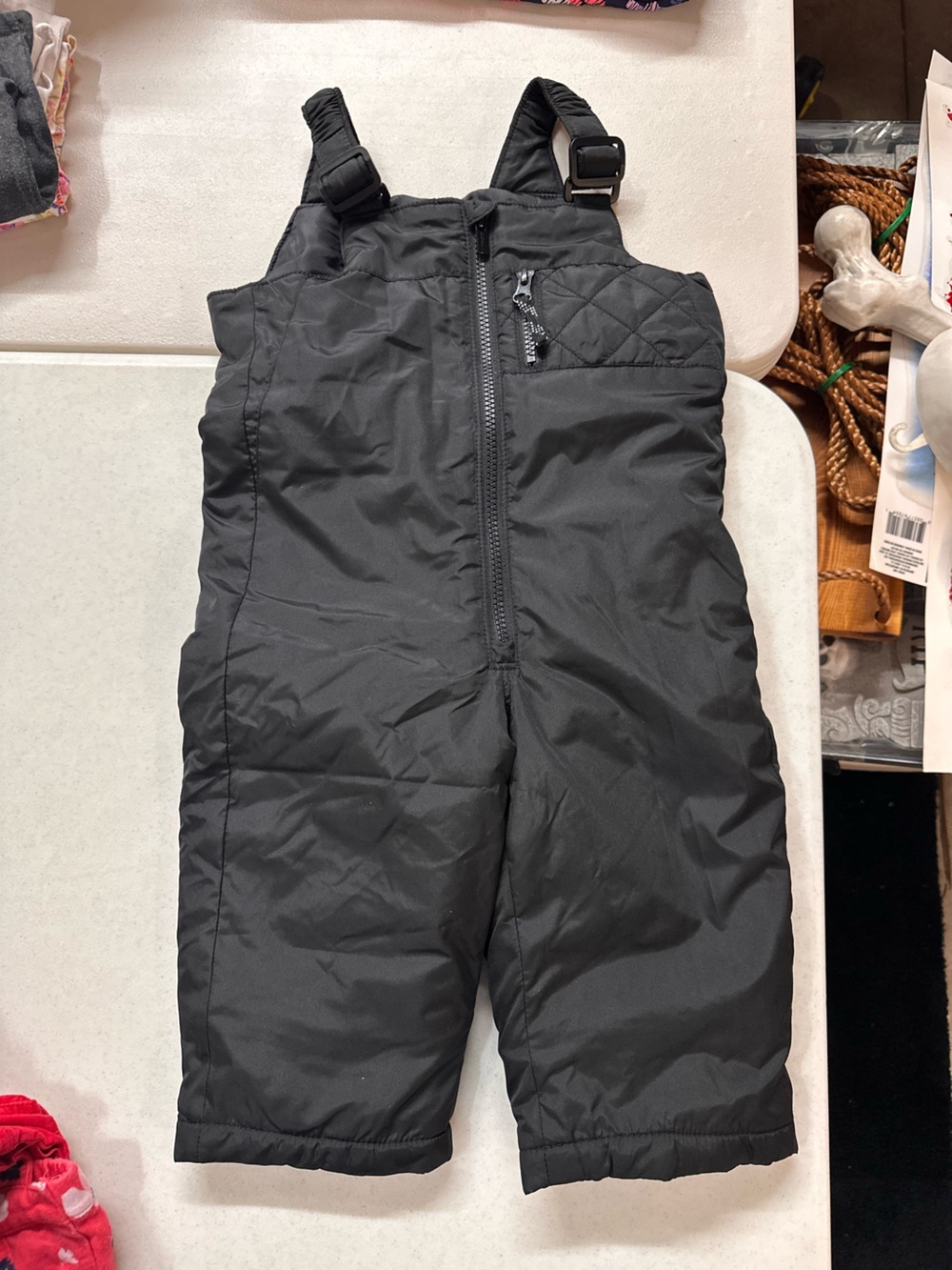 Old Navy Black Insulated Snow Bib Pants
